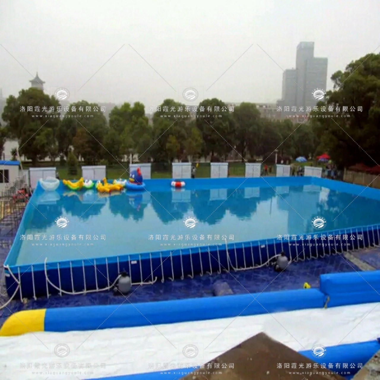 九江支架游泳池